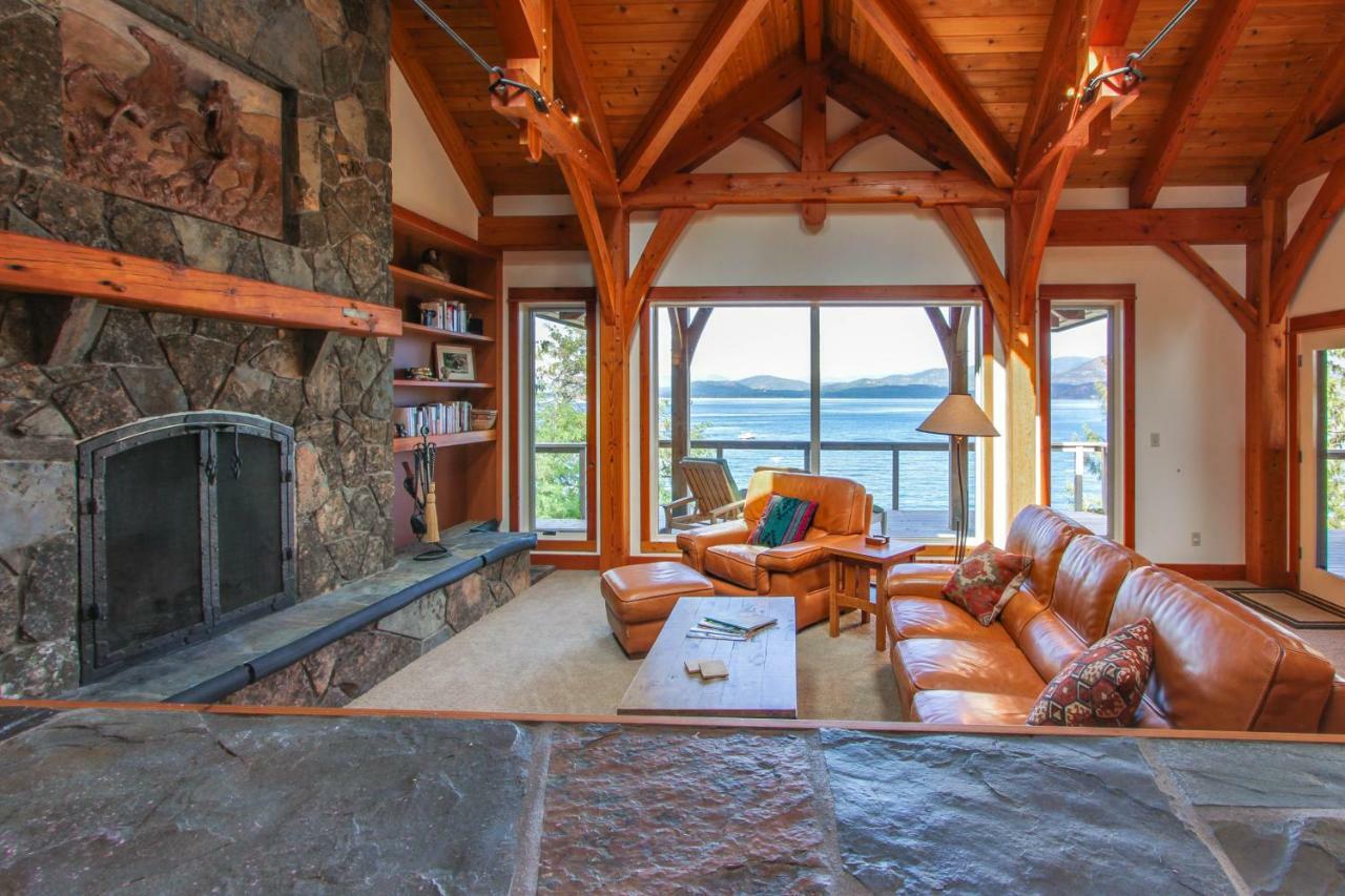 Bottle Bay Lakefront Lodge Sandpoint Dış mekan fotoğraf